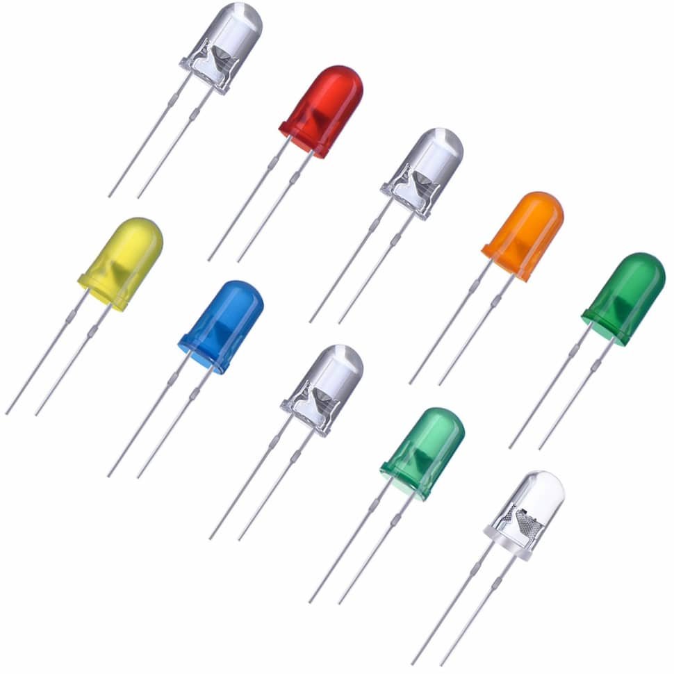 Different color light emitting diode LED