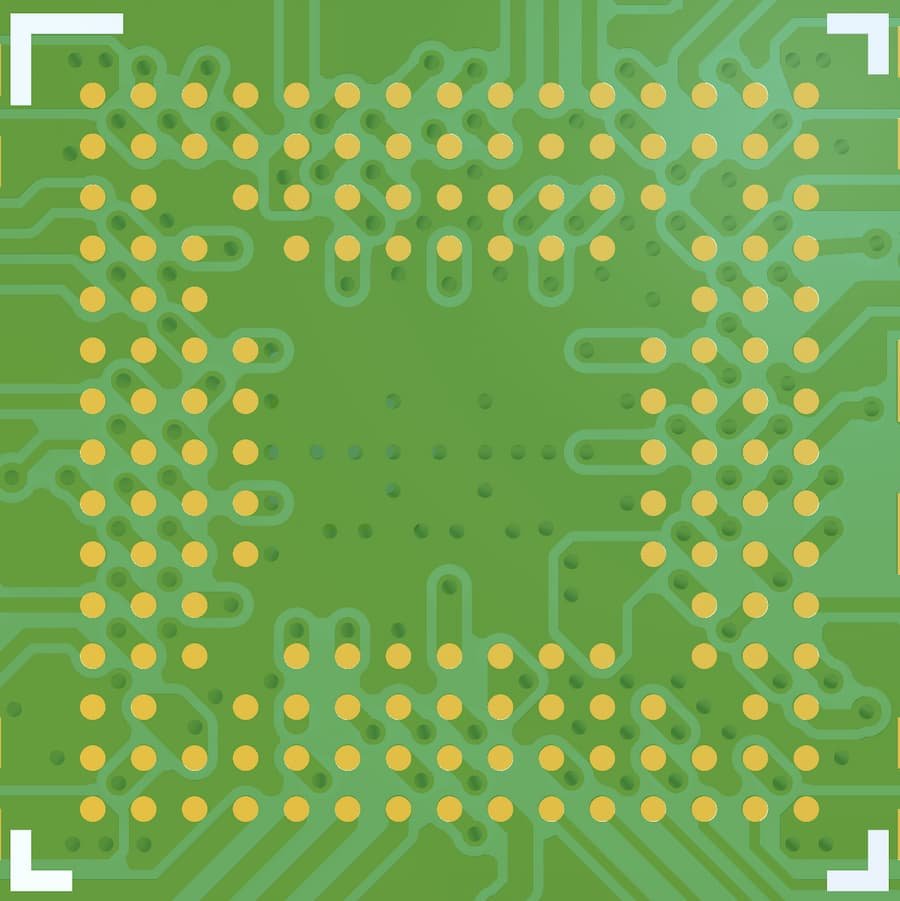 Conventional via routing method